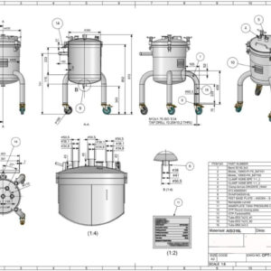 50 liter tank i Syrafast 316