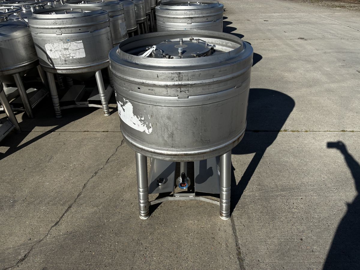 500 liters tank i rustfritt stål 304