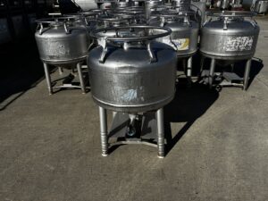 500 liter tank i Rostfritt 304