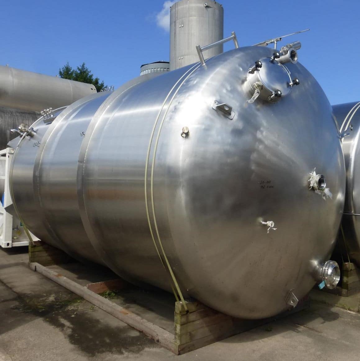 39000 liter tank i Syrafast 316