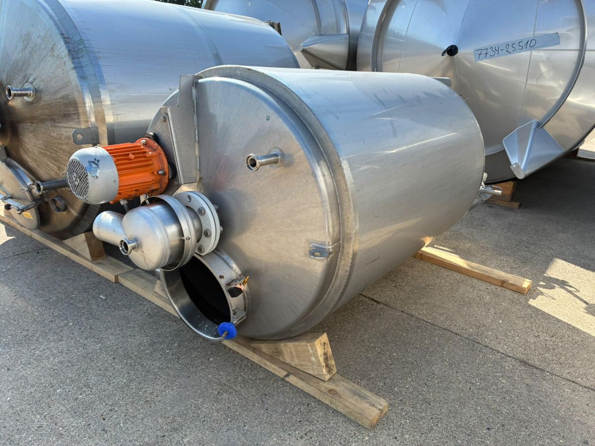 2100 liter tank i Rostfritt 304