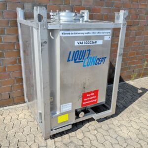 1000 liter tank i Rostfritt 304