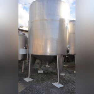 10000 liter tank i Rostfritt 304