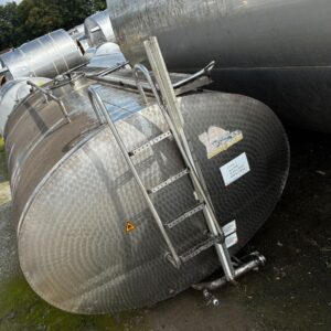 10000 liter tank i Rostfritt 304