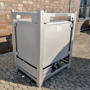 1000 liter tank i Syrafast 316