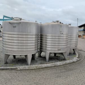 5000 liter tank i Rostfritt 304