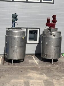 2000 liter tank i Rostfritt 304