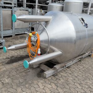 2500 liter tank i Syrafast 316