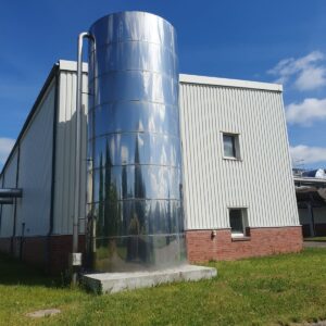 50000 liter tank i Rostfritt 304