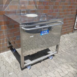 700 liter tank i Rostfritt 304