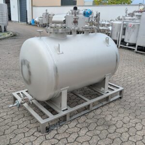 1200 liter tank i Syrafast 316