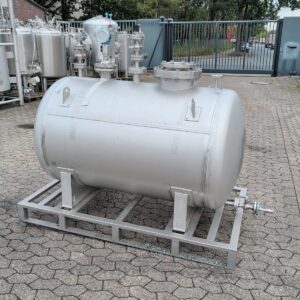 1200 liter tank i Syrafast 316