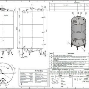 20300 liter tank i Syrafast 316