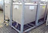 1000 liter tank i Rostfritt 304
