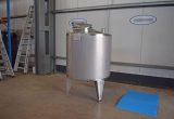 1000 liter tank i Rostfritt 304
