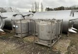1000 liter tank i Rostfritt 304