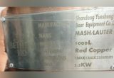 1000 liter tank i Rostfritt 304