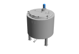 1000 liter tank i Syrafast 316