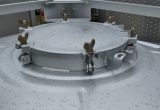 1000 liter tank i Syrafast 316