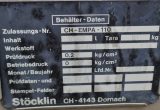 1000 liter tank i Syrafast 316