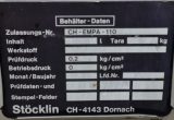 1000 liter tank i Syrafast 316