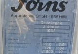 1000 liter tank i Syrafast 316