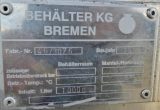 10000 liter tank i Rostfritt 304