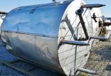 10000 liter tank i Rostfritt 304