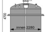 10800 liter tank i Rostfritt 304