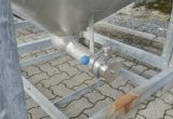1100 liter tank i Rostfritt 304