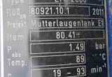 11000 liter tank i Rostfritt 304