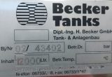 12290 liter tank i Rostfritt 304