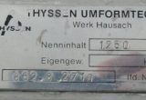 1250 liter tank i Rostfritt 304