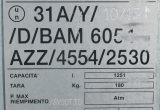 1251 liter tank i Syrafast 316
