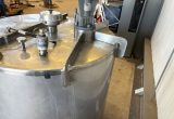 1500 liter tank i Syrafast 316
