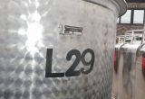 1700 liter tank i Rostfritt 304