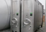 6350 liter tank i rustfritt stål 304