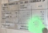 1860 liter tank i Syrafast 316