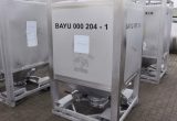 2000 liter tank i Rostfritt 304