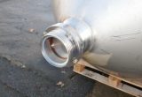 2200 liter tank i Syrafast 316