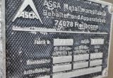 2450 liter tank i Syrafast 316