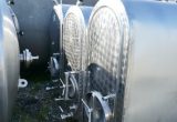 2500 liter tank i Rostfritt 304
