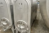 2500 liter tank i Rostfritt 304