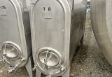 2500 liter tank i Rostfritt 304