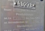 2500 liter tank i Syrafast 316