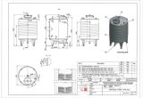 2500 liter tank i Syrafast 316