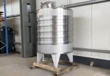 2500 liter tank i Syrafast 316