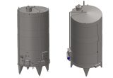 30 000 liter tank i rostfritt 304 eller syrafast 316