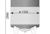 3331 liter tank i Rostfritt 304