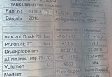 4000 liter tank i Syrafast 316